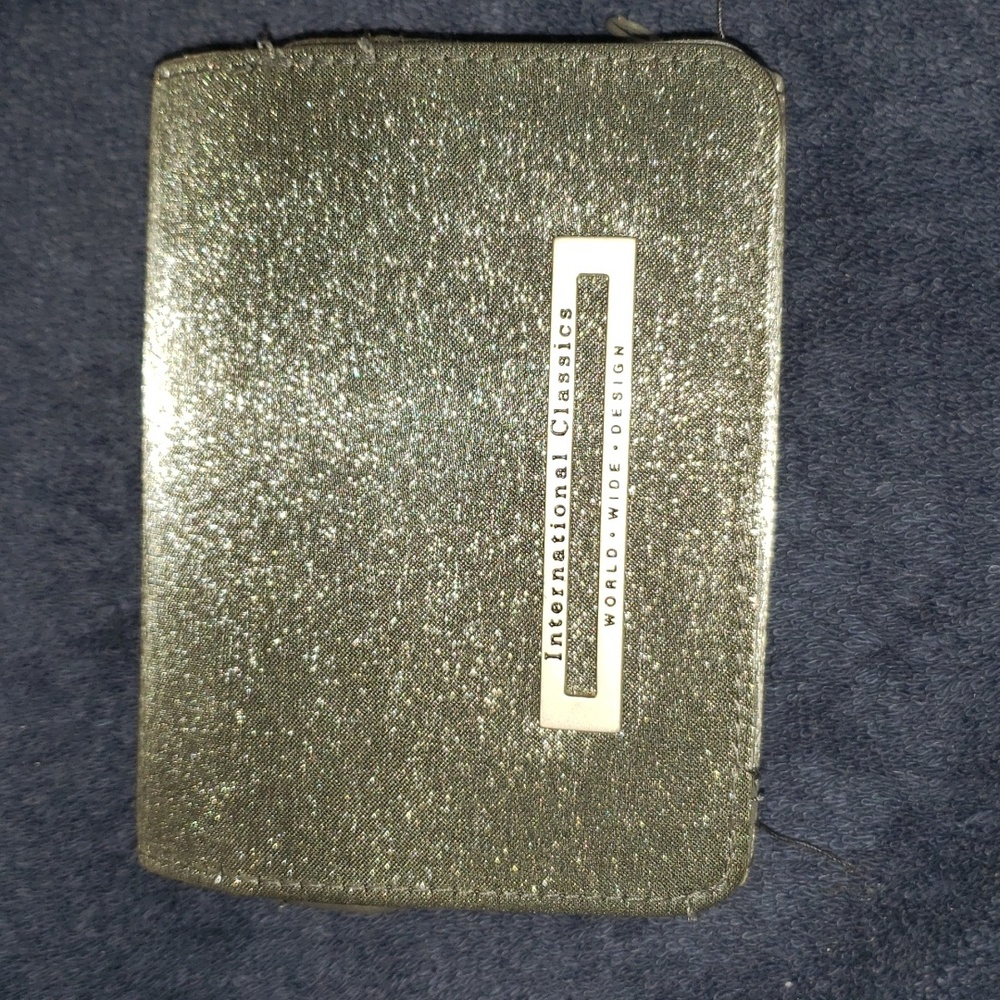 Small Silver Gray Wallet